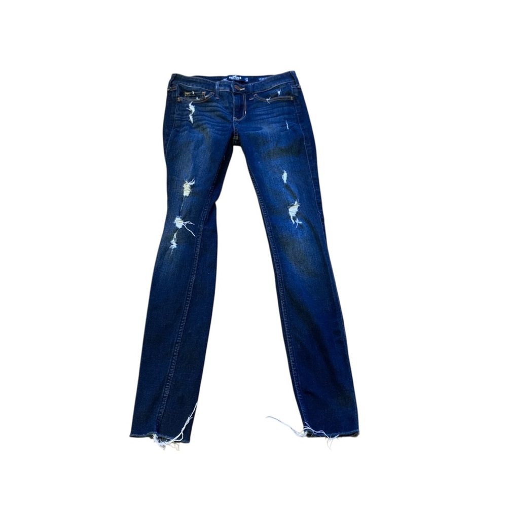 HOLLISTER Low Rise Super Skinny Women's Distressed Jeans 23x28